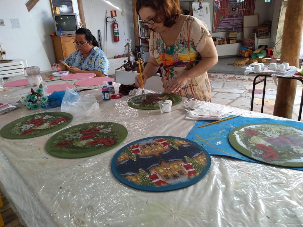 CURSO DE ARTESANATO Casa de Cultura Márcia Prates