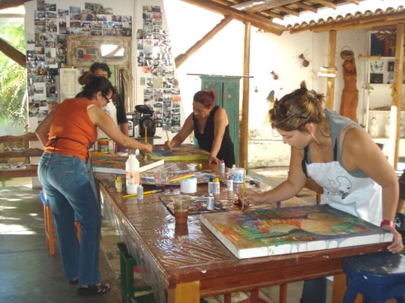 Curso De Desenho E Pintura Casa De Cultura Márcia Prates